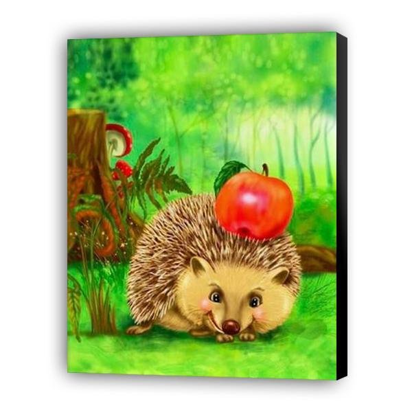 Erizo de dibujos animados feliz - Hola Hobby