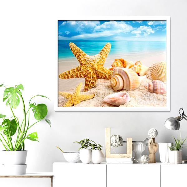 Estrella de mar en la playa - Hola Hobby