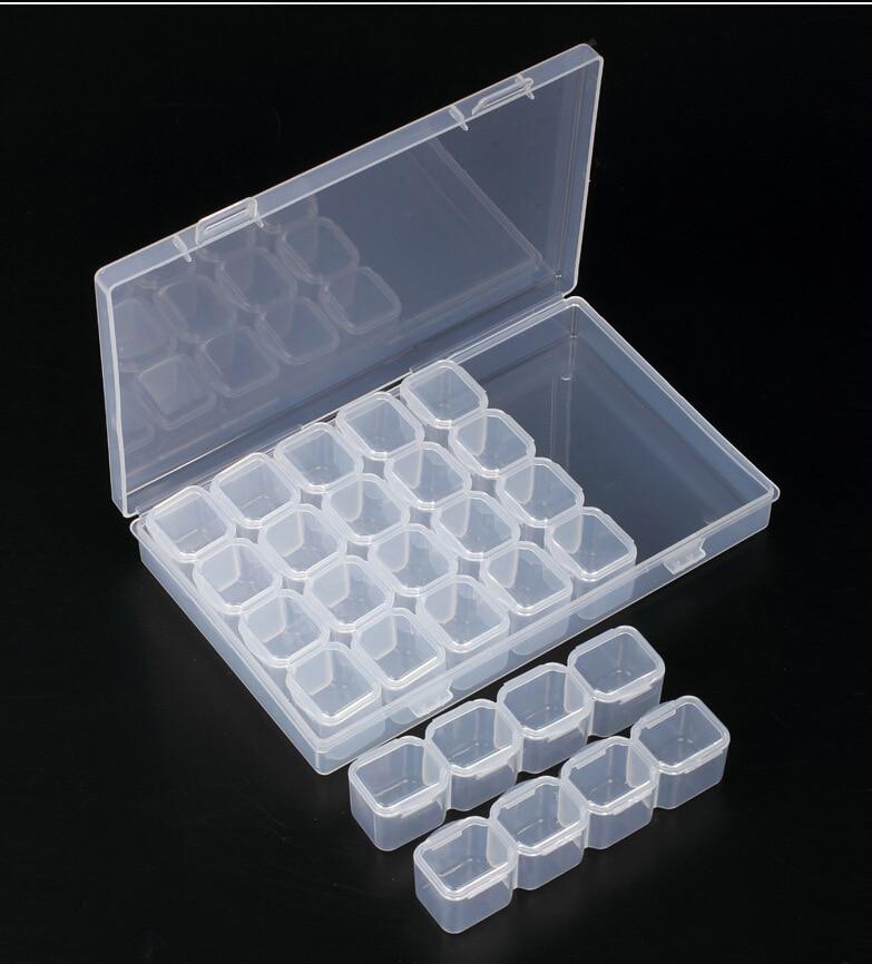 Estuche de 28 ranuras desmontables - Hola Hobby