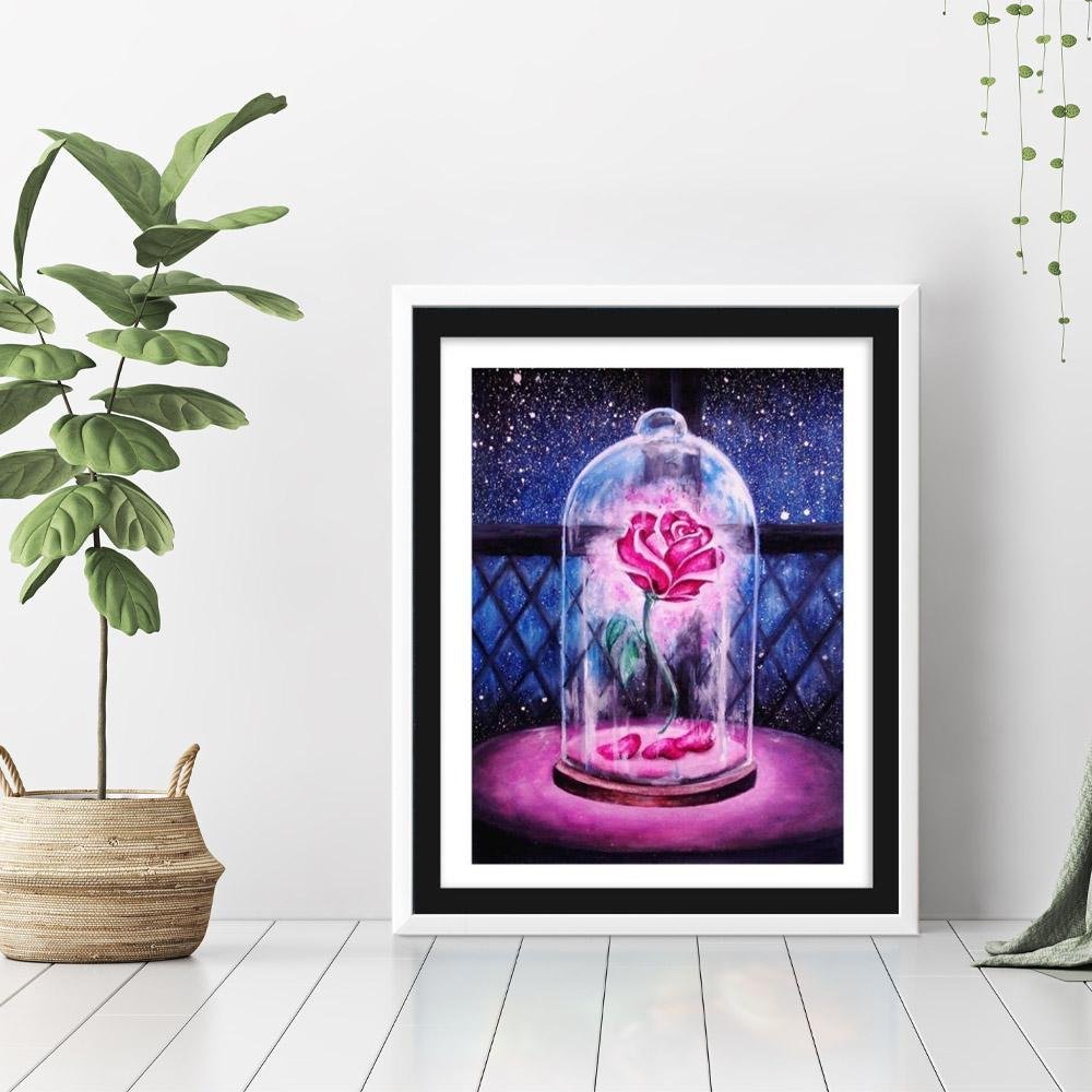 Flor rosa mágica - Hola Hobby