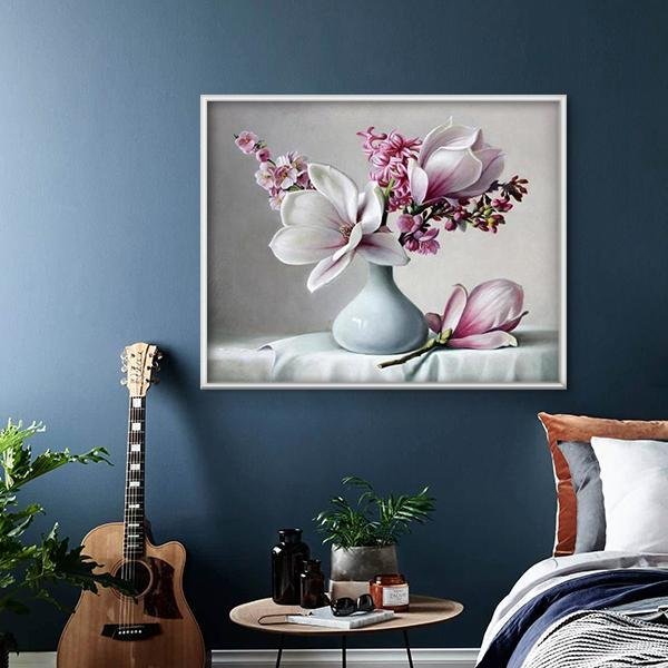 Flores blancas - Hola Hobby