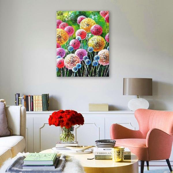 Flores multicolores - Hola Hobby