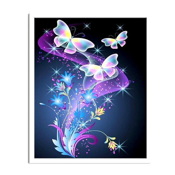 Flores y mariposas - Hola Hobby