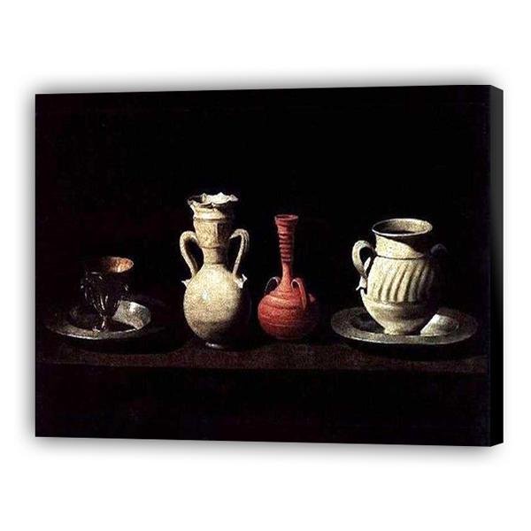 Francisco de Zurbarán - Bodegón con cacharros - Hola Hobby