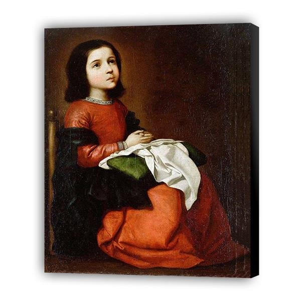 Francisco de Zurbarán - María niña - Hola Hobby