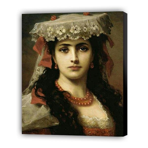 Francisco Goya - Pintura al óleo, mujer - Hola Hobby