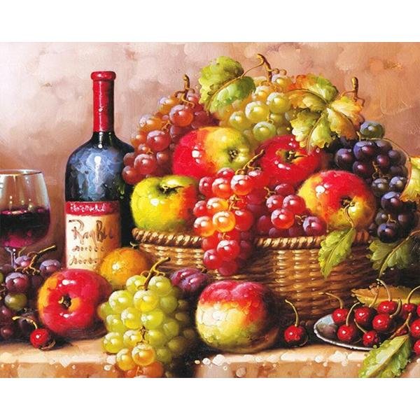 Frutas con vino - Hola Hobby
