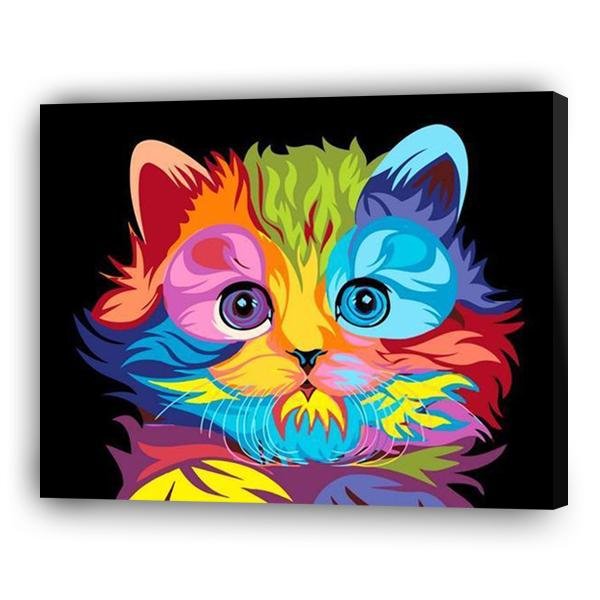 Gatito colorido - Hola Hobby (5457254973591)