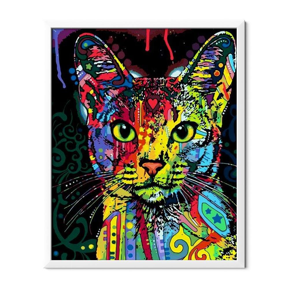 Gato abstracto - Hola Hobby