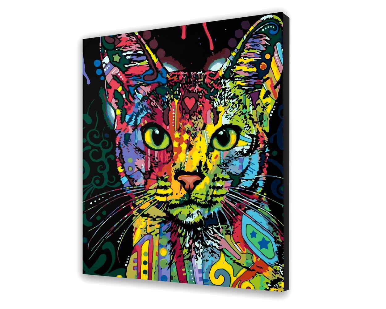 Gato en abstracción - Hola Hobby