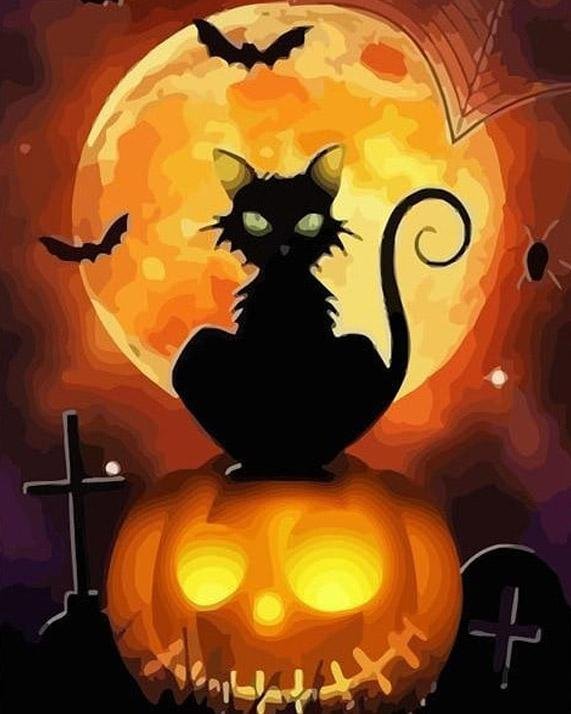 Gato Negro del Cementerio - Hola Hobby