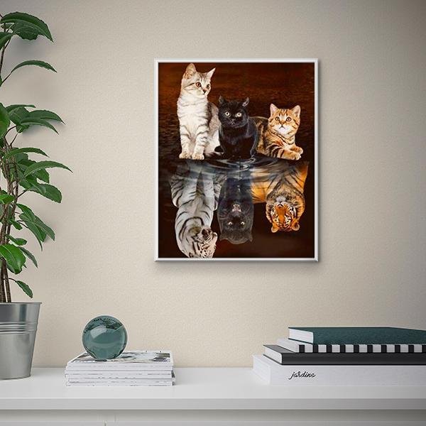 Gatos soñando - Hola Hobby