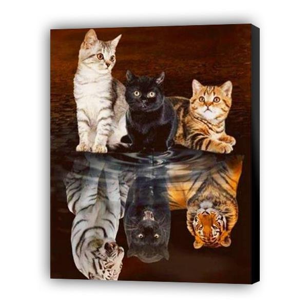Gatos soñando - Hola Hobby