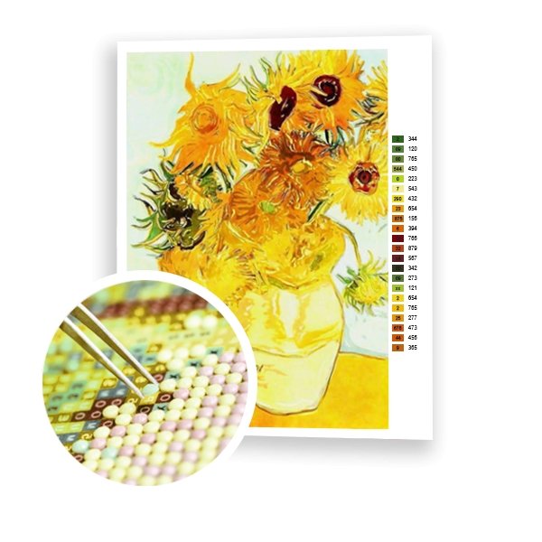 Girasoles de Van Gogh - Hola Hobby