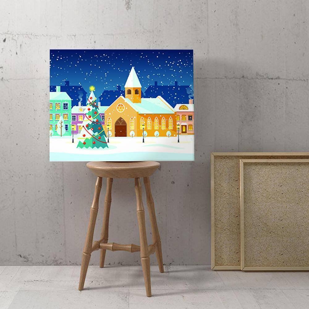 Iglesia de navidad - Hola Hobby