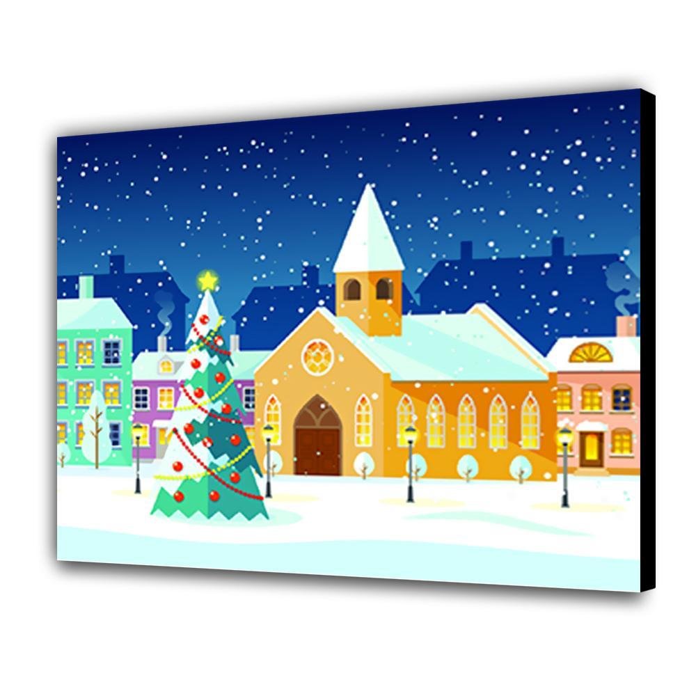 Iglesia de navidad - Hola Hobby