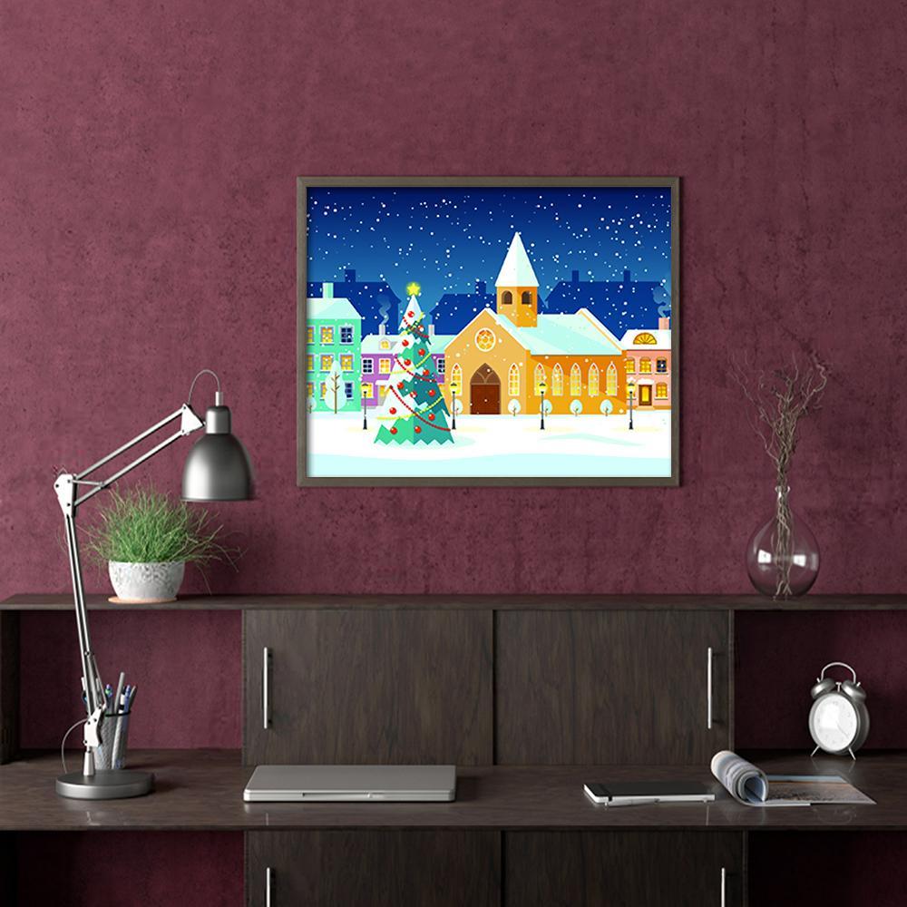 Iglesia de navidad - Hola Hobby