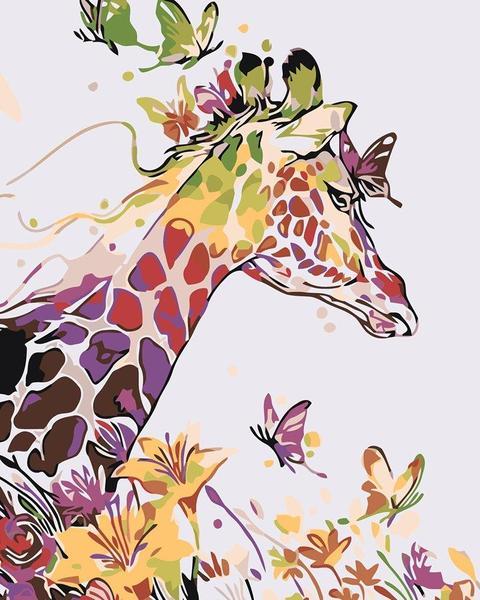 Jirafa y mariposas - Hola Hobby (5457183998103)