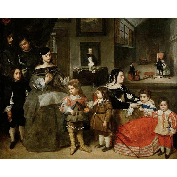 Juan Bautista Martínez del Mazo - La familia del pintor - Hola Hobby