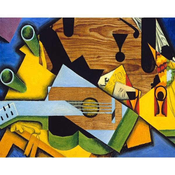 Juan Gris - Bodegón con guitarra - Hola Hobby