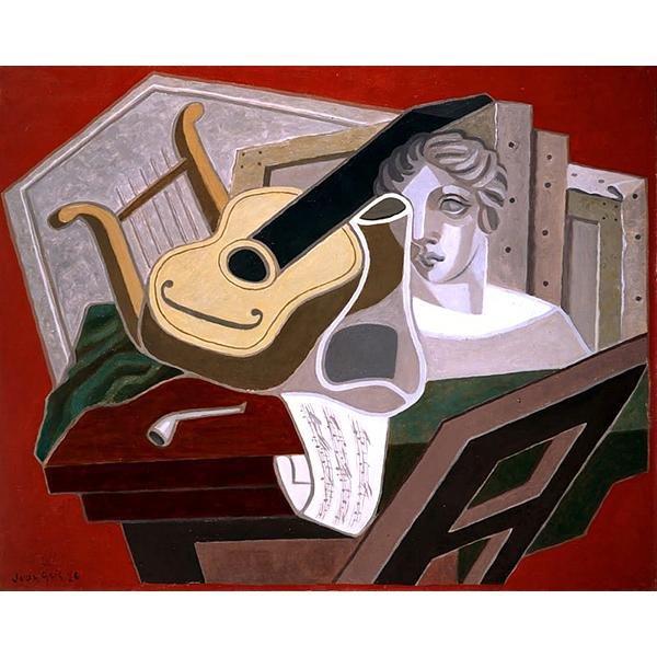 Juan Gris - La mesa del músico - Hola Hobby