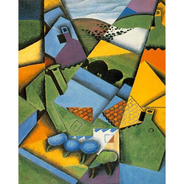 Juan Gris - Paysage de Céret - Hola Hobby