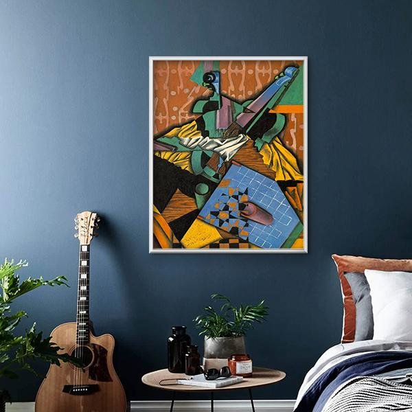 Juan Gris - Violín y tablero de damas - Hola Hobby