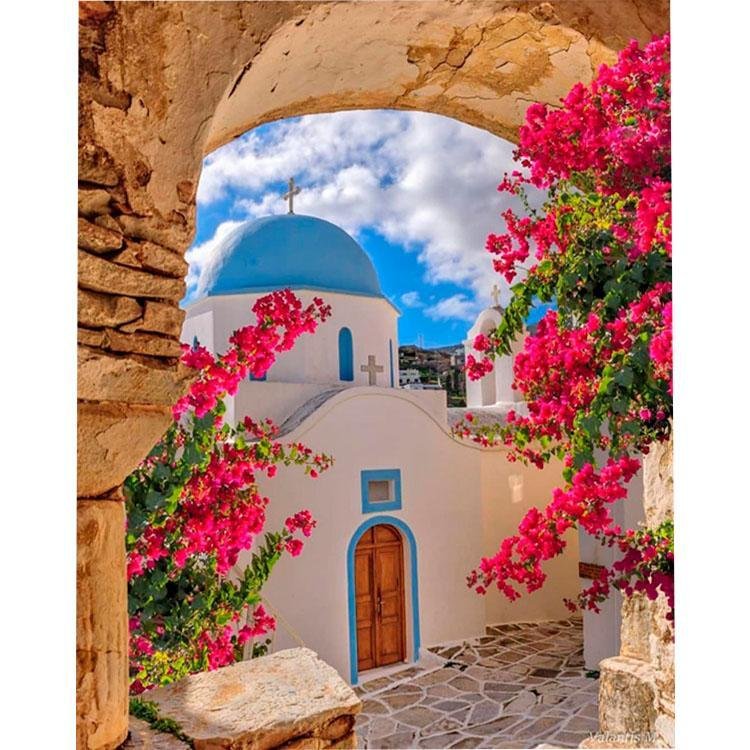 Kirche en Santorini - Hola Hobby