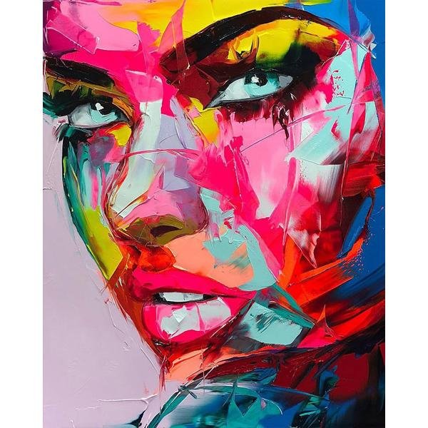 La mujer - abstraccion - Hola Hobby