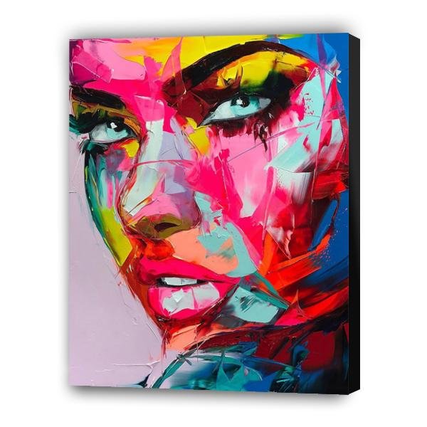 La mujer - abstraccion - Hola Hobby