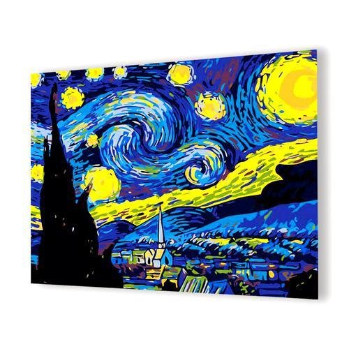 La pintura del diamante de la noche estrellada - Hola Hobby