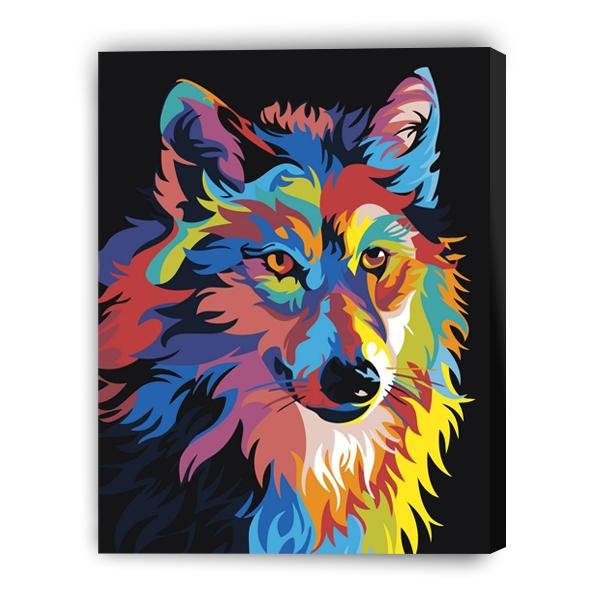 Lobo colorido - Hola Hobby (5457298292887)