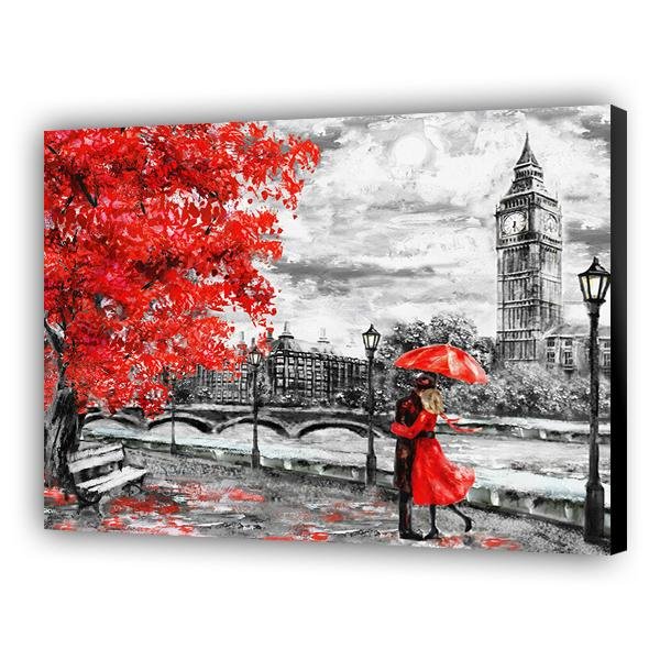 Londres - negro y rojo - Hola Hobby