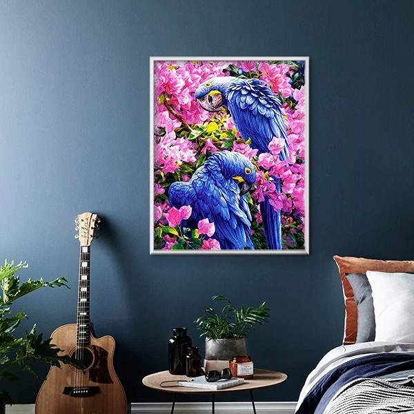 Loros azules - Hola Hobby