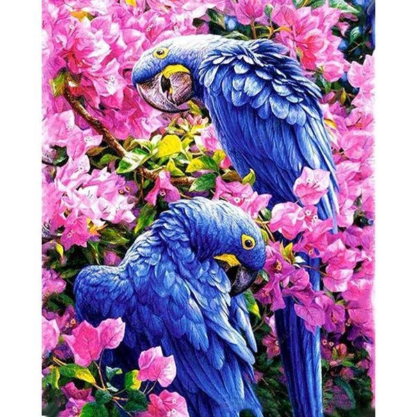 Loros azules - Hola Hobby