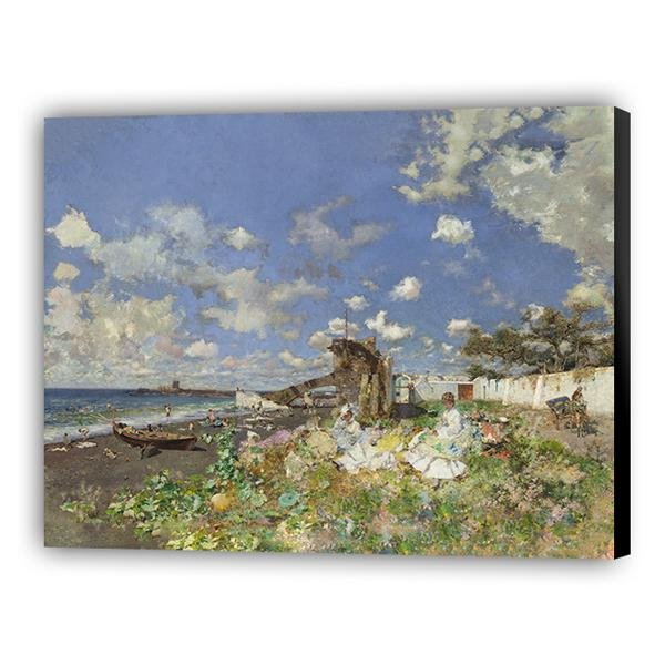 Mariano Fortuny "la playa de Portici" - Hola Hobby