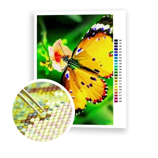 Mariposa amarilla - Hola Hobby