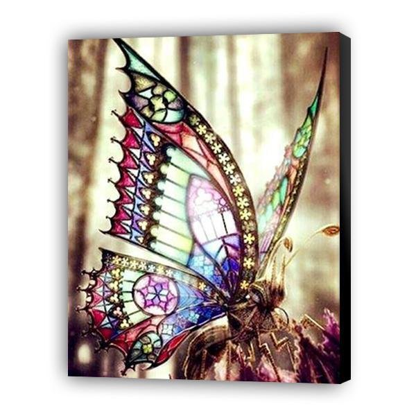 Mariposa de vidrieras - Hola Hobby