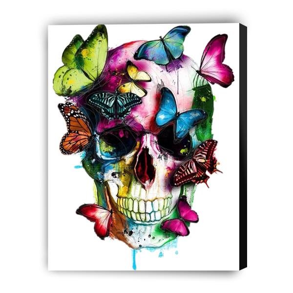 Mariposas y Calavera - Hola Hobby