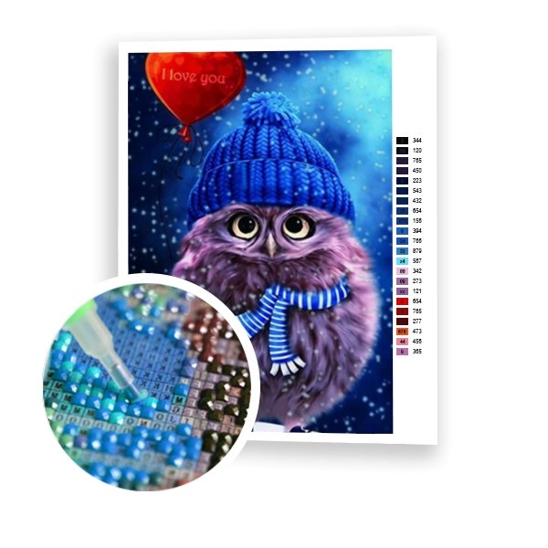 Morado, búho del animal doméstico - Hola Hobby