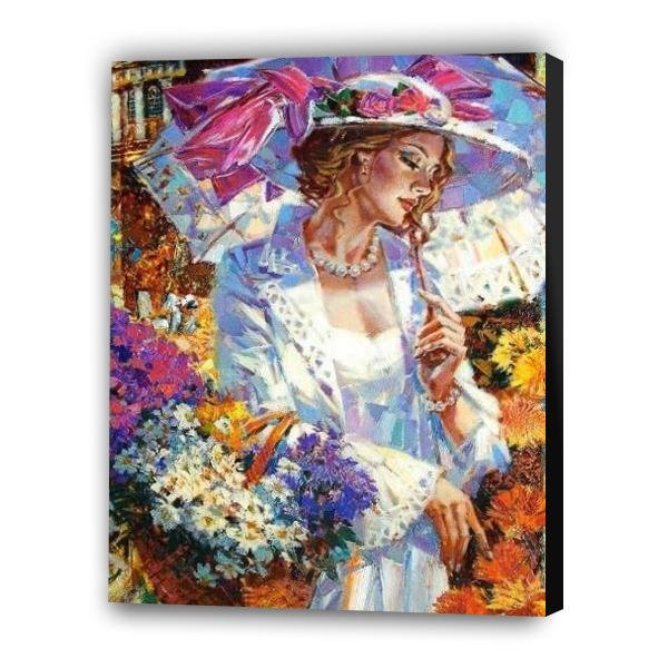 Mujer con sombrilla - Hola Hobby