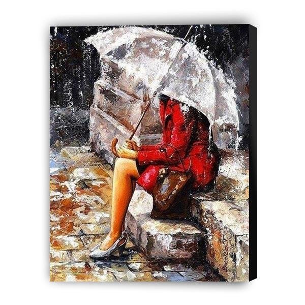 Mujer de rojo - Hola Hobby (5457188454551)