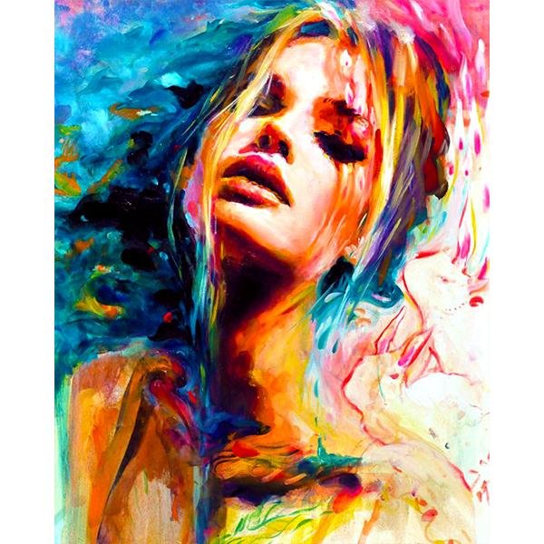 Mujer multicolor - Hola Hobby