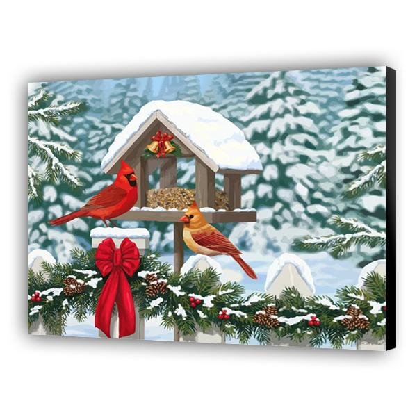 Navidad y pájaros - Hola Hobby