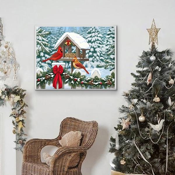 Navidad y pájaros - Hola Hobby