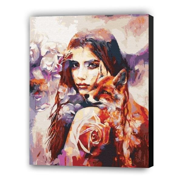 Niña y zorro - Hola Hobby