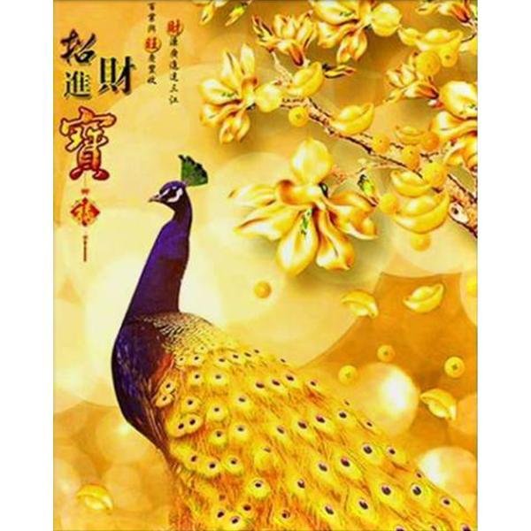 Pavo real dorado - Hola Hobby