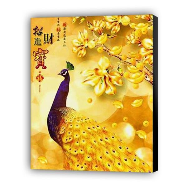 Pavo real dorado - Hola Hobby