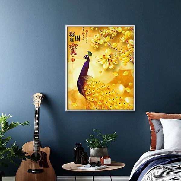 Pavo real dorado - Hola Hobby