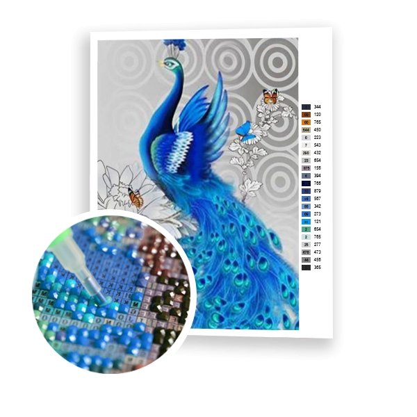 Pavos reales azules - Hola Hobby